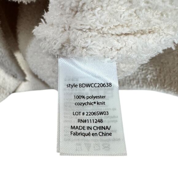 Barefoot Dreams Cozychic Half Zip Tunic Seashell 1X New NWT Pullover Cream - Picture 6 of 6